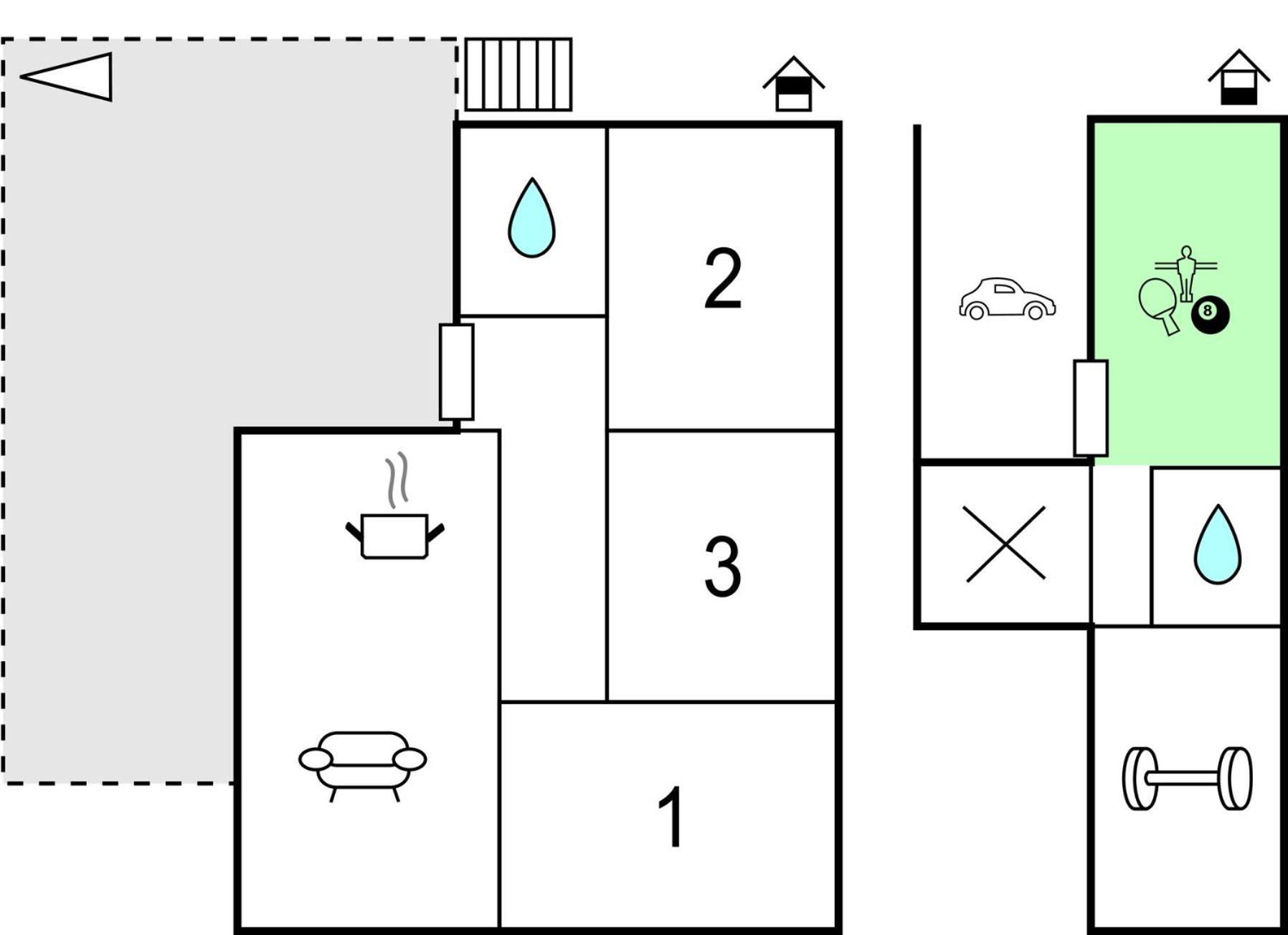 3 Bedroom Cozy Home In スペタル エクステリア 写真